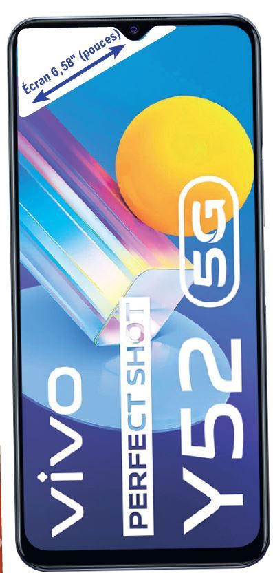 SMARTPHONE VIVO Y52 NOIR