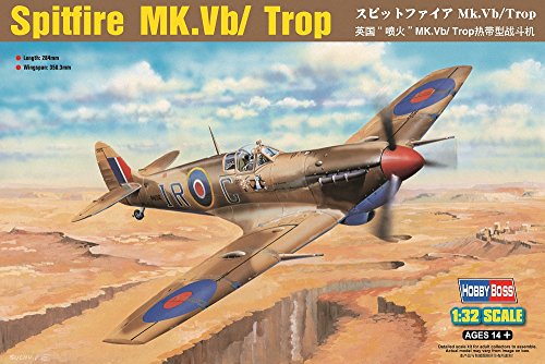 HobbyBoss Echelle 1?: 32 cm spitfire MK. Vb/tro...