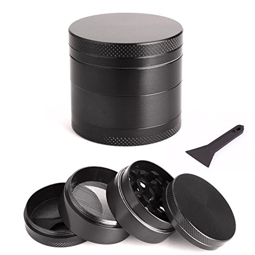 Broyeur Moulin Herbe epice 4 Parties broyage br...