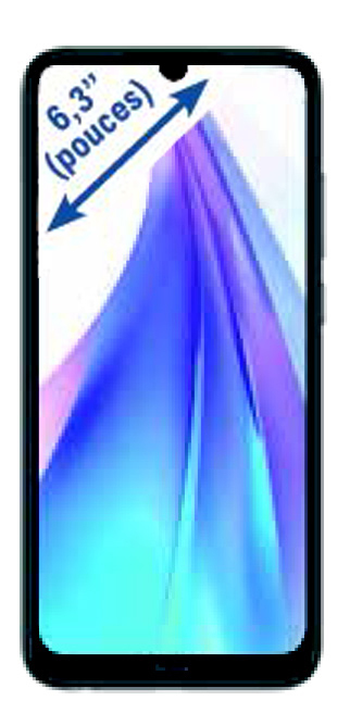 XIAOMI REDMI NOTE 8T BLEU code EAN 6941059634904 