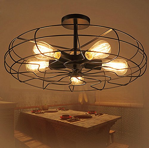 Pays d'amérique lustre vintage vent industriell...