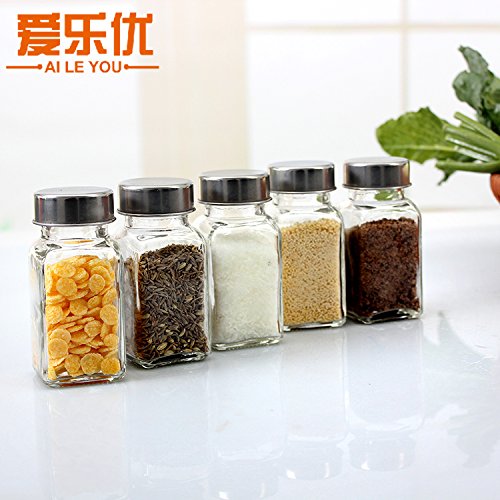 Cuisine arôme réservoir en verre assaisonnement...