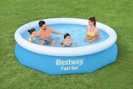 BESTWAY BESTWAY Piscine autoportante - Ronde - Diamètre 305cm + Filtre et car ... code EAN 6941607310137 