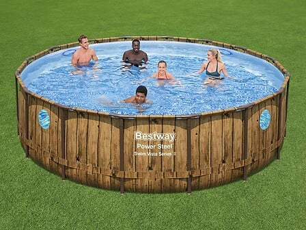 BESTWAY Piscine tubulaire Power Steel SwimVista...