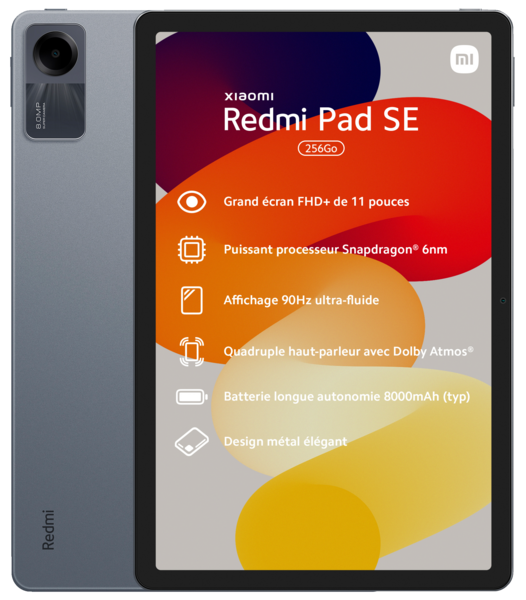 XIAOMI PAD SE 256Go - 11'' code EAN 6941812756737 