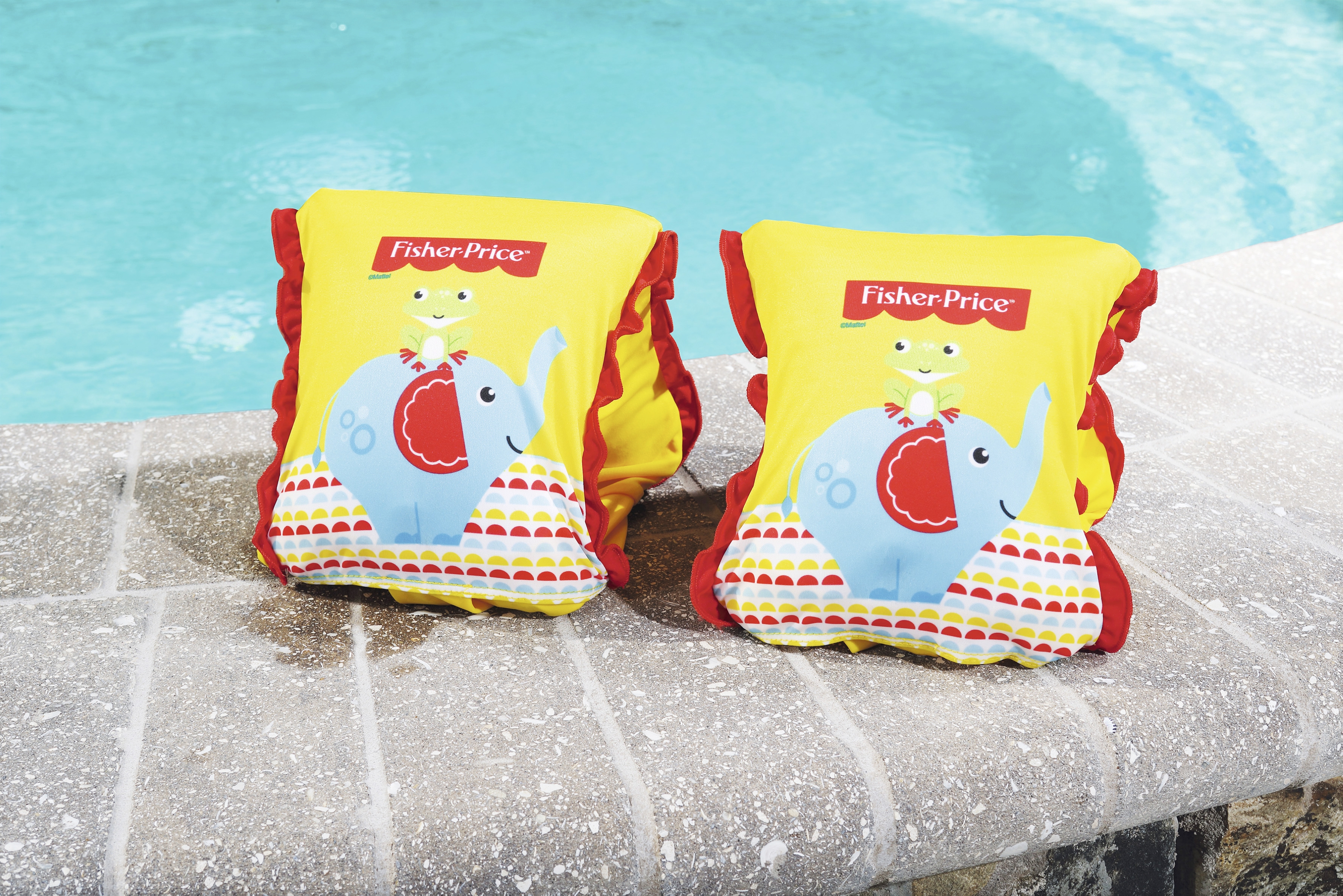 Brassards flottants en tissu Fisher Price