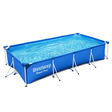 BESTWAY Piscine tubulaire Steel Pro - Rectangul...