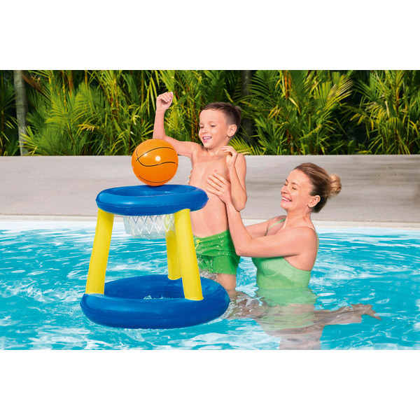 JEU BASKET FLOTTANT + BALLON 
