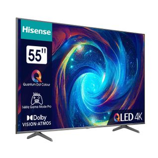 HISENSE Téléviseur 4K QLED 55'' 139 cm 55E77KQ PRO