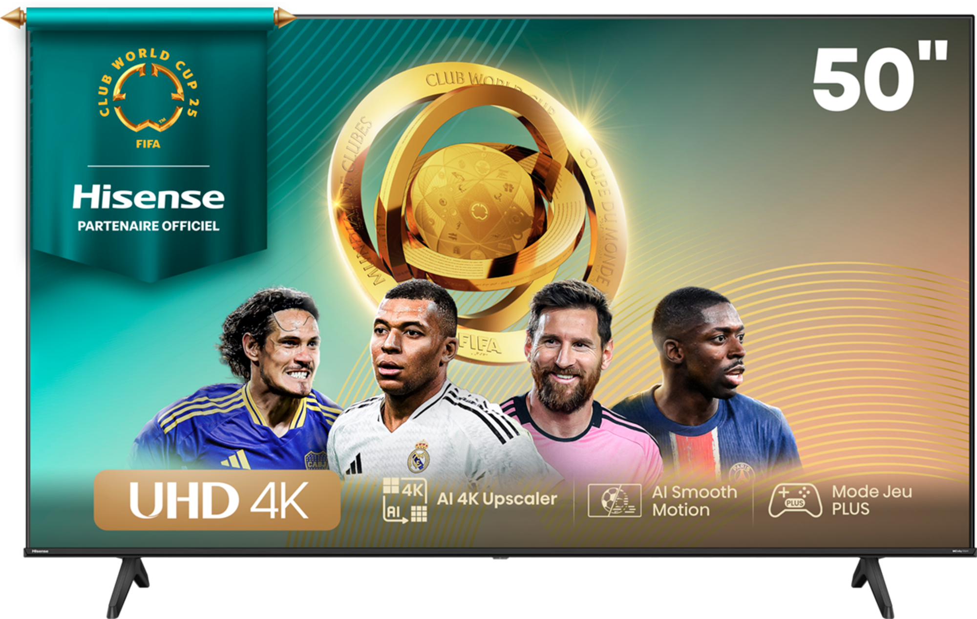 HISENSE TV LED 50A6Q 50" (pouces) 126 cm code EAN 6942351416045 