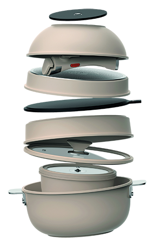 MASTERPRO 10 PIÈCES DE CUISSON COOKWARE SHARE PLAY EDITION code EAN 6942423944056 