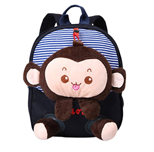 Sac à dos enfant maternelle pour 1-3 ans (singe)