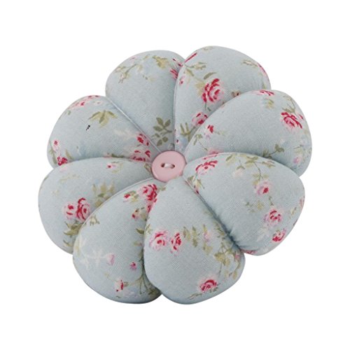 Floral bleu océan coton à coudre Pelote à éping...