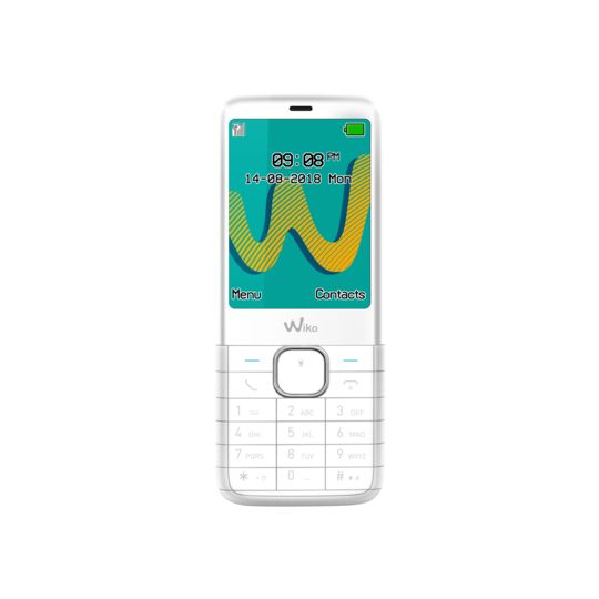 WIKO Téléphone portable Riff 3 Plus - Blanc