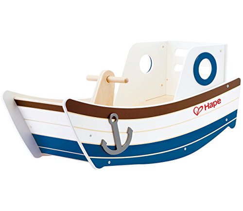 Hape - E0102 - Bateau à bascule en Bois
