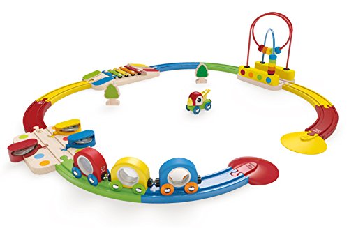 Hape - E3815 - Circuit de Train en Bois - Mon P...
