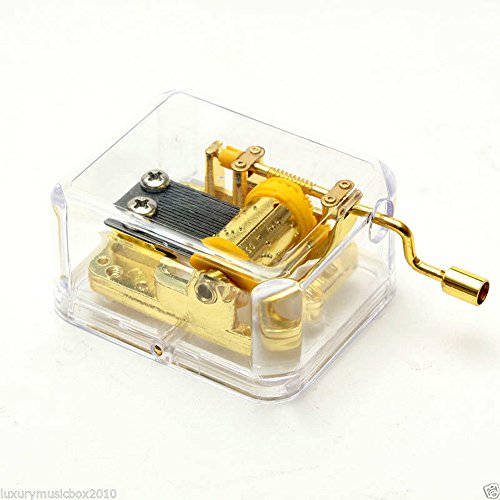 La technologie Boîte Musique en plastique Mouvement Play Fleur de lis Elfen Lied, Lot de 1 6943480025245 Huiliduo