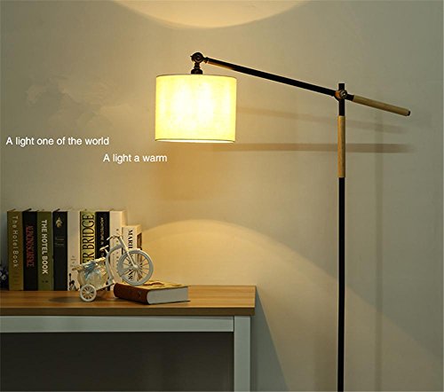 Lampe de lin ombre peut être réglée avec des la...