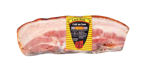 LARD RÔTI CUIT AU FOUR