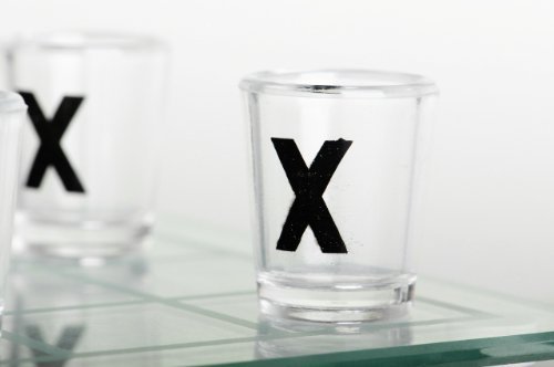 Jeu à Boire Tic Tac Toe (Morpion) Avec 9 Verres - Pour Soirées Amusantes Entre Amis - 9