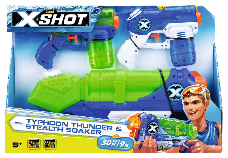 SUPER PACK DE 3 PISTOLETS A EAU zuru