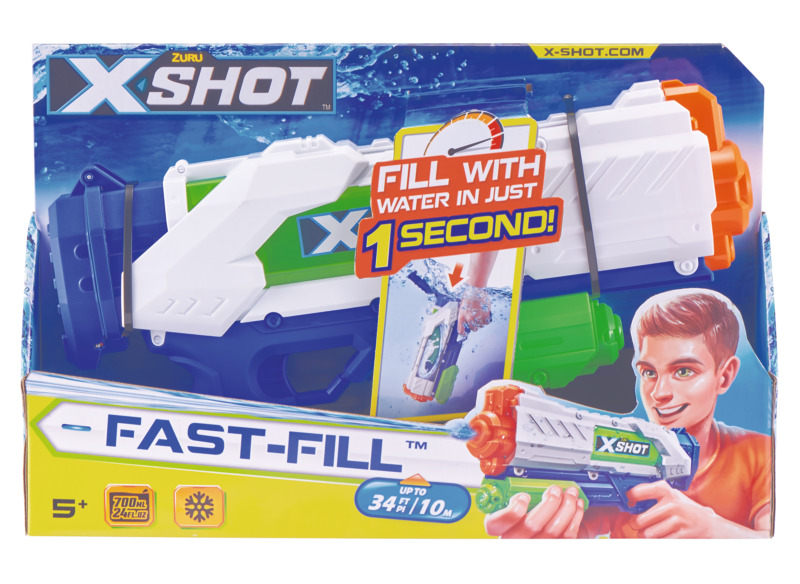 PISTOLET A EAU A RECHARGE RAPIDE ZURU