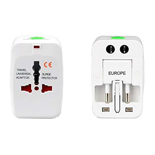 TBS 203 universel adapteur, adapteur international pour plus que 150 pays , adapteur universel de voyage pour union européenne/uk/australie/etats-unis...all in one kit universel de voyage / adaptateur de voyage code EAN 6947229022038 
