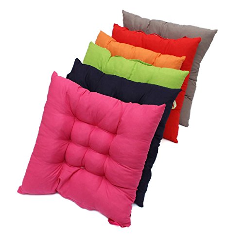 Coussin de chaise souple rembourré avec liens d...
