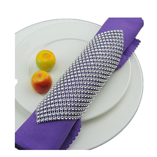 Mariage banquet anneau serviette de table servi...