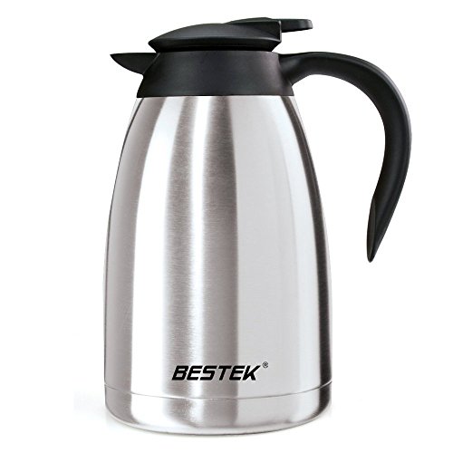 Bestek BESTEK Contenants isothermes Thermos de Café en Acier Inoxydable 1.5L 100% Anti-deversements & Anti-fuites code EAN 6950334930273 