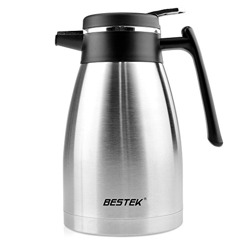 BESTEK Thermos de Café Bouteille Isotherme en A...