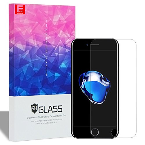 first2savvv First2savvv MM-i74.7-X1 1 PCS Protecteur d'écran pour apple iPhone 7 4.7" Compatible fonction 3D Touch en Verre Trempé 0,4mm Transparente Ultra-Clair Haute Qualité Ultra Résistant INRAYABLE Tempered Glass 6950874234169 (6950874234169)