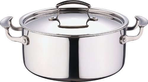 Triply argent argent cook n servir pot 4.1 l bg...