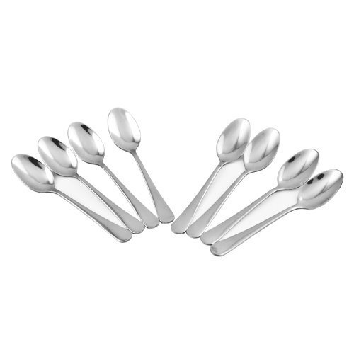 MIU COLOR Cuillère à café ou thé cuillères à expresso en acier inoxydable lot de 8 6951300446446 (6951300446446)