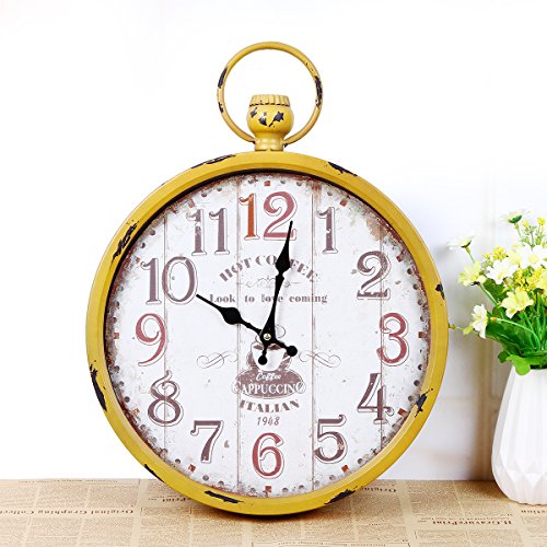 kinine Éolienne européenne magnifiquement créatrice de mode américaine cercle coloré horloge murale horloge code EAN 6952452873999 