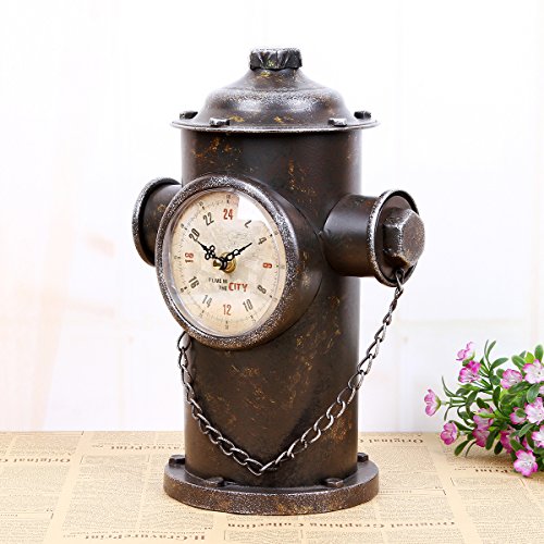 Horloge horloge rétro unique créatif borne-font...