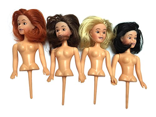 yijia 4 pièces/set Lovely Poupée Birthday Moule...