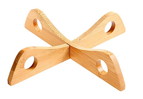 yijia Bambou Dessous de Plat Résistant à la cha...