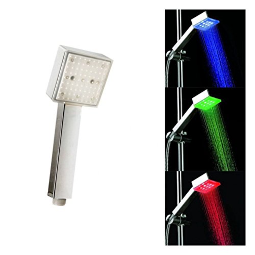 Tête de Douche à Main led Pluie Douchette led T...