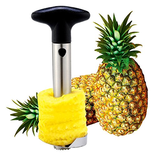 3 en 1 Coupe Ananas Éplucheur Découpe Vide avec...