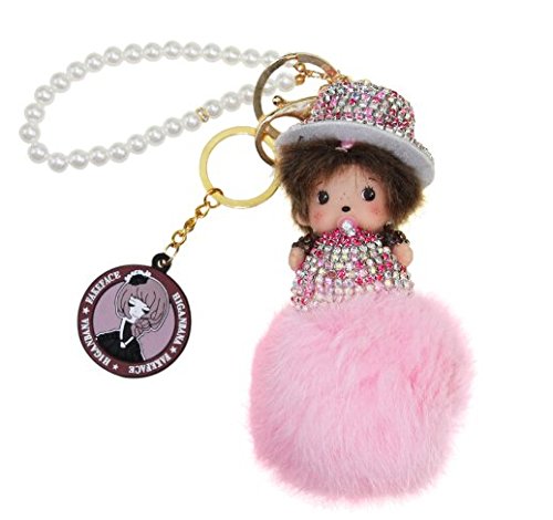 BXT Porte-Clés Pendentif Kiki Mignon en Cristal...