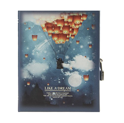 Multifonction bloc-notes carnet secret cadenas ...