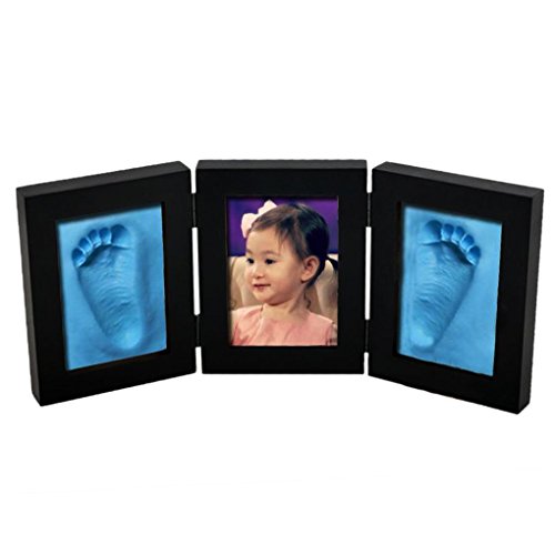 Cadre Photo Pliant 2 Empreintes de Main et Pied...