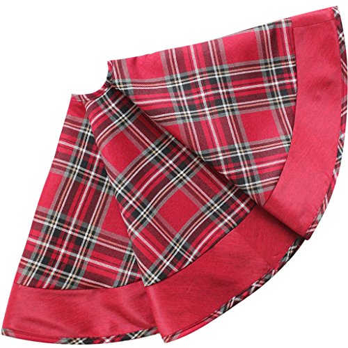 Sorrento Graydon Plaid Center, bordure en satin...