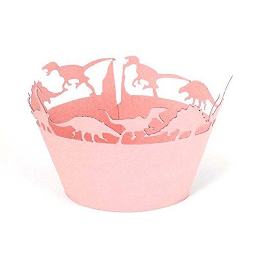 50pcs dinosaure cupcake emballages papier cake ...