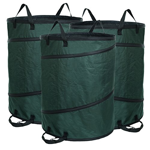 3 x sac à déchets de jardin 160 l gts160l