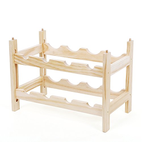 2 couches etagère empilable etagère à vin en et...