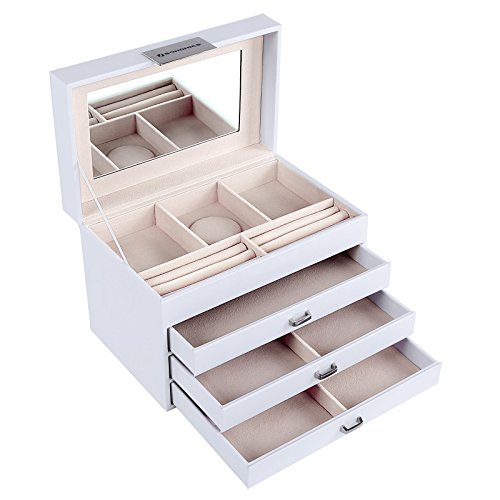 Coffret boîte à bijoux présentoirs beauty case ...