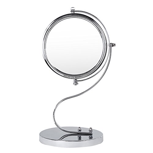 Miroir rond de maquillage grossissant x 3 doubl...