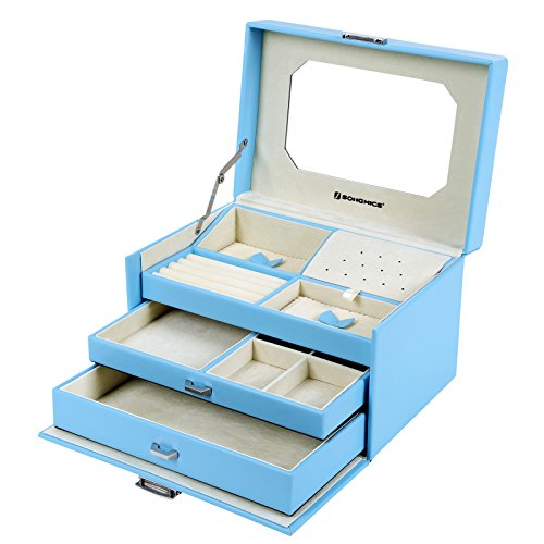 Coffret boîte à bijoux présentoirs beauty case ...